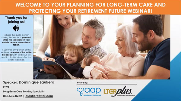 Planning for Long-Term Care Webinar